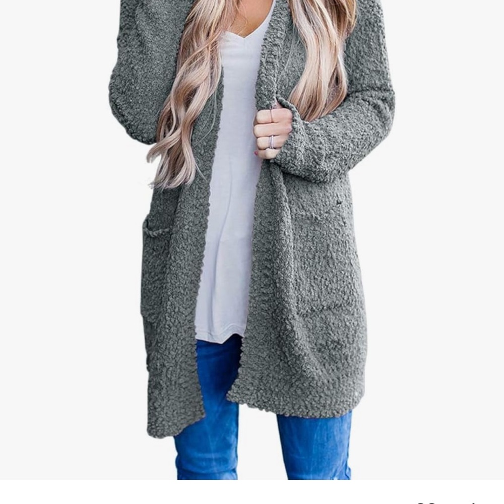 Cozy Grey Women Sweater